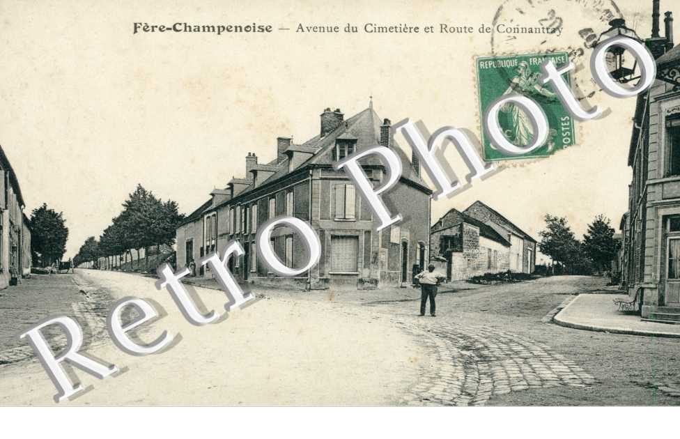 Avenue du Cimetiere et Route de Connantray