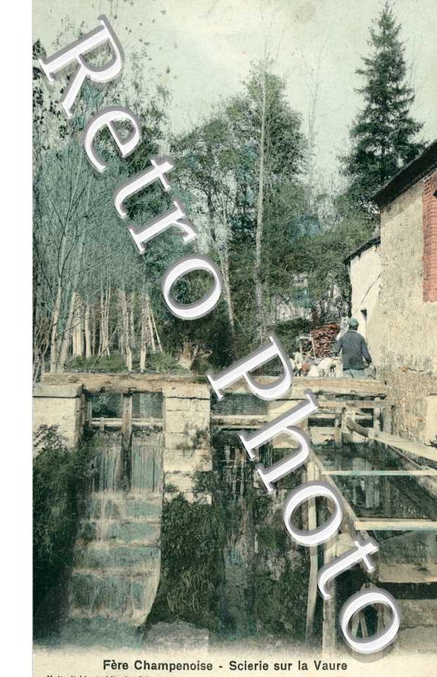 Scierie sur la Vaure