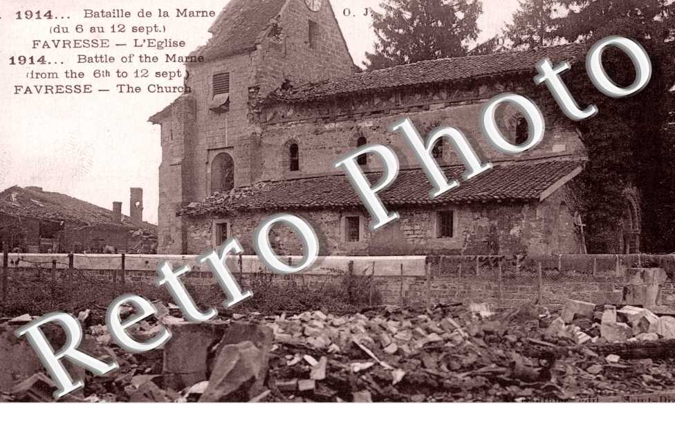 l'eglise en ruines