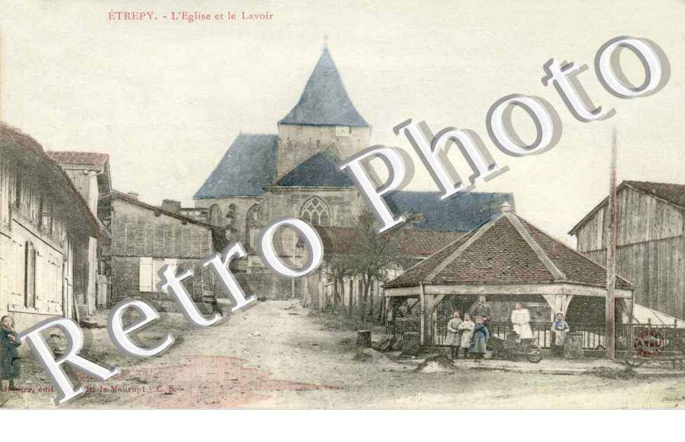 l'eglise et le lavoir