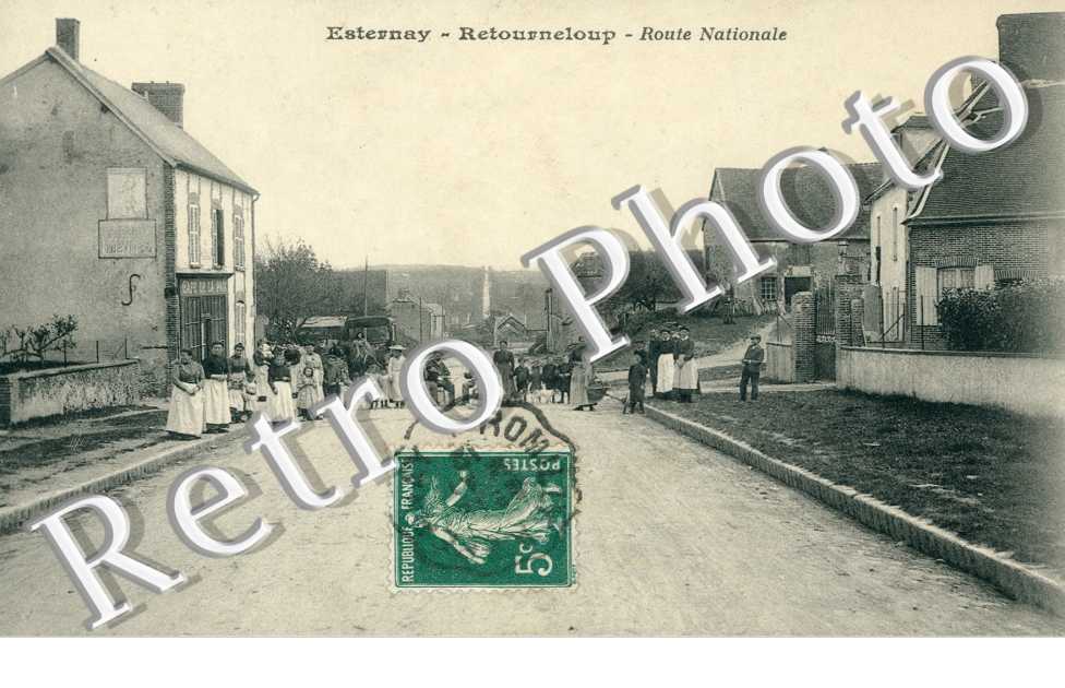 Retourneloup, Route Nationale