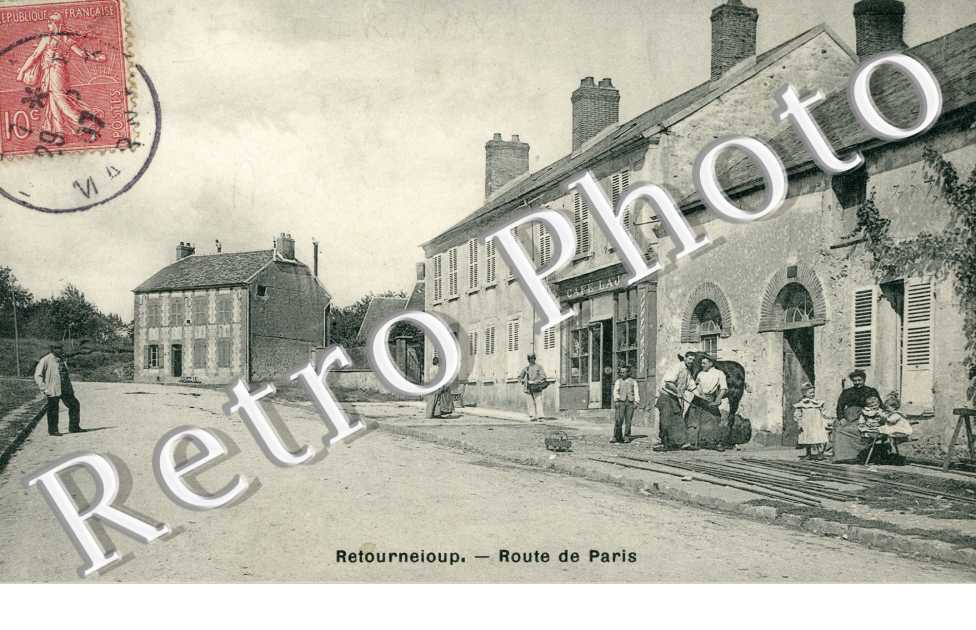 Retourneloup, Route de Paris