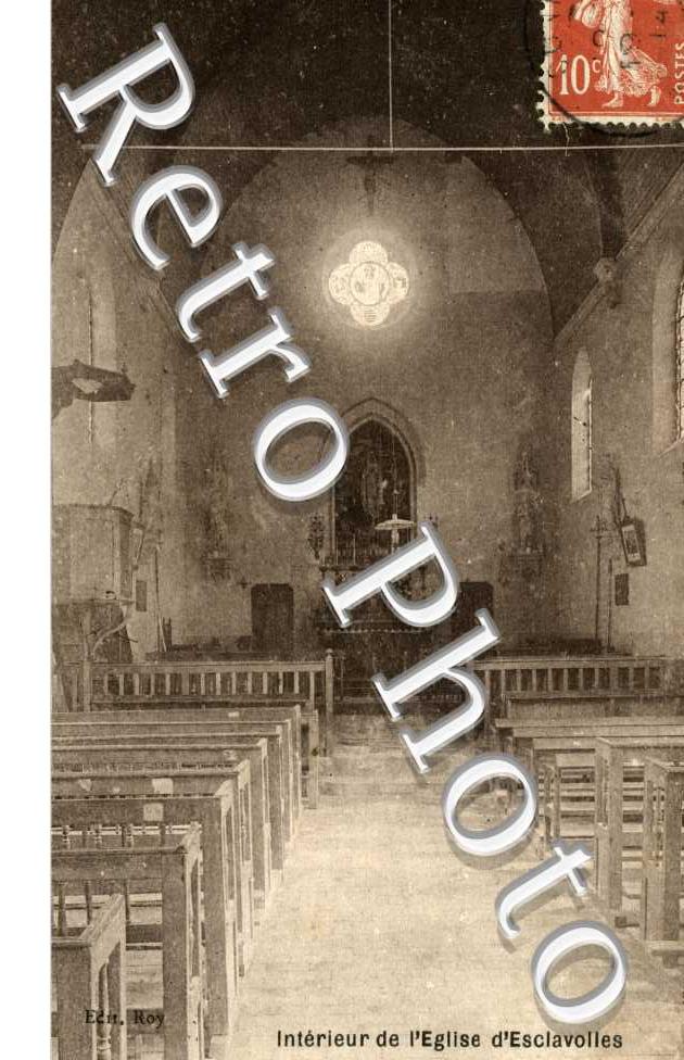 interieur de l'eglise