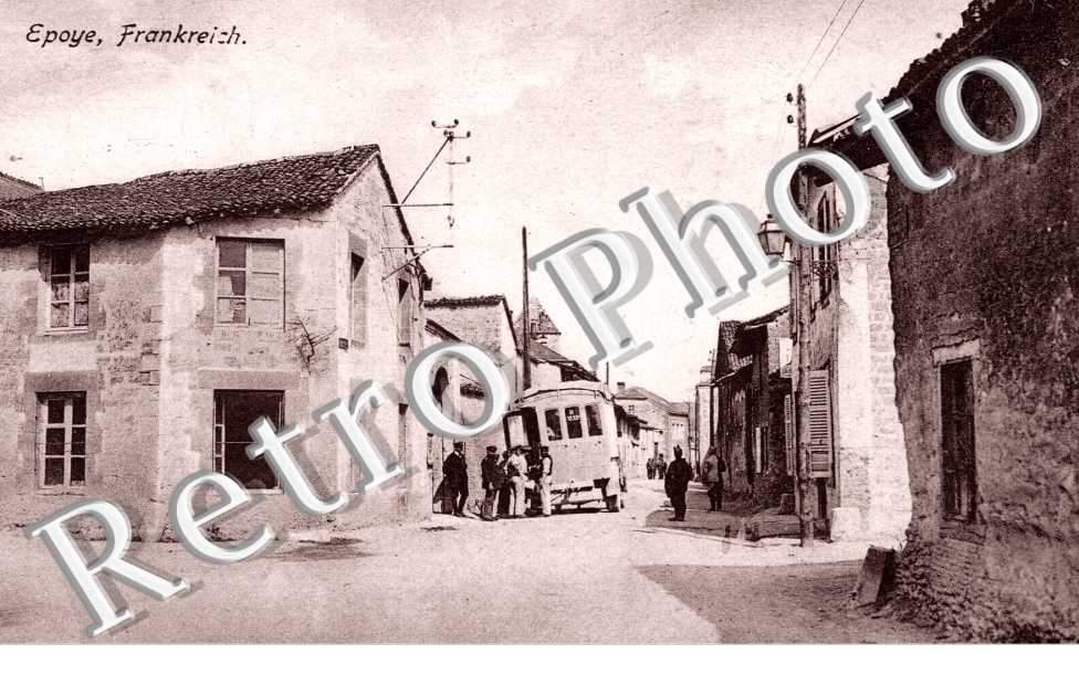 Une rue en 1915