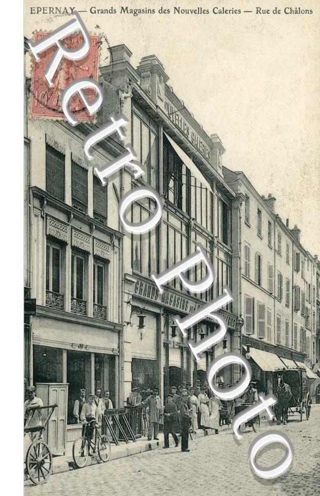 Grands Magasins des Nouvelles Caleries, Rue de Chalons