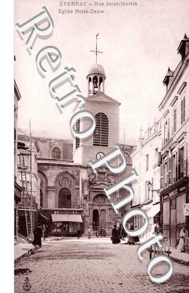 RUE Saint Martin et Eglise Notre Dame