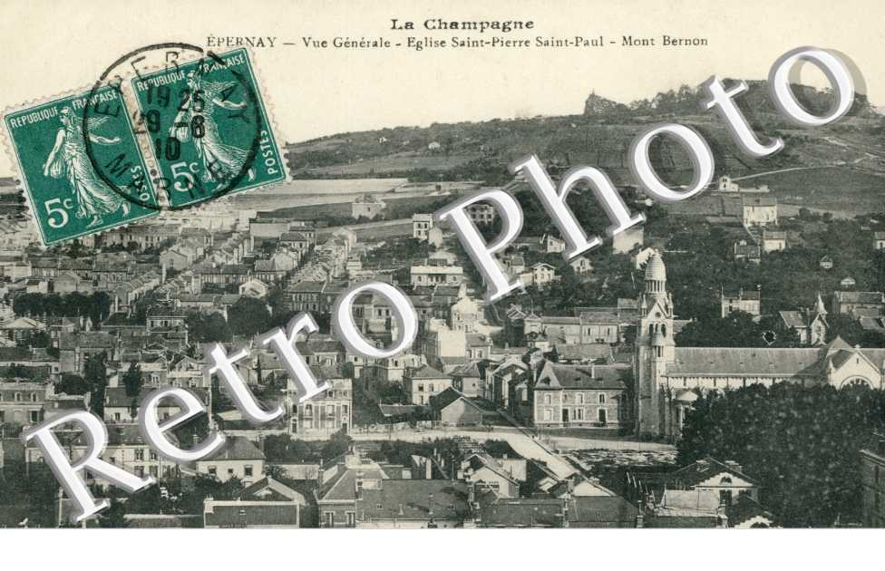 Vue Generale, Eglise Saint-Pierre Saint-Paul, Mont Bernon