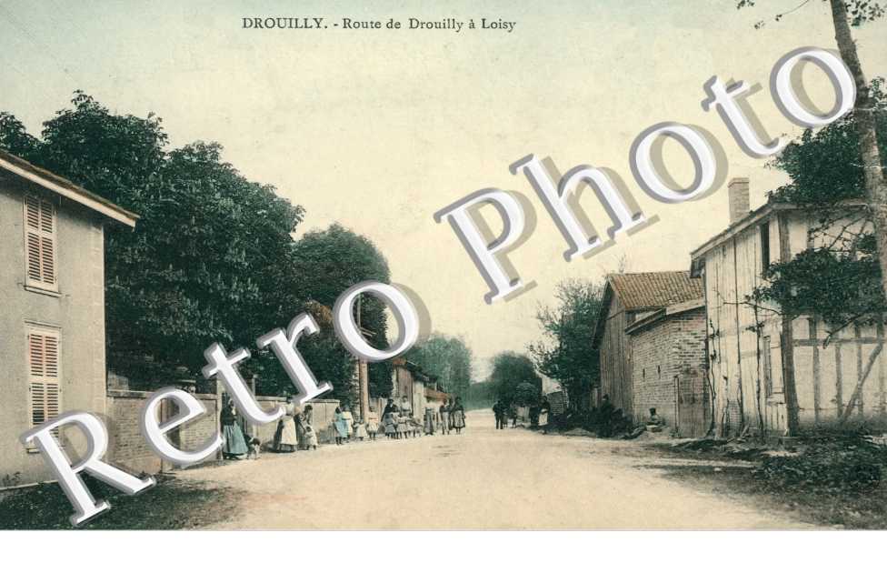 Route de Drouilly a Loisy