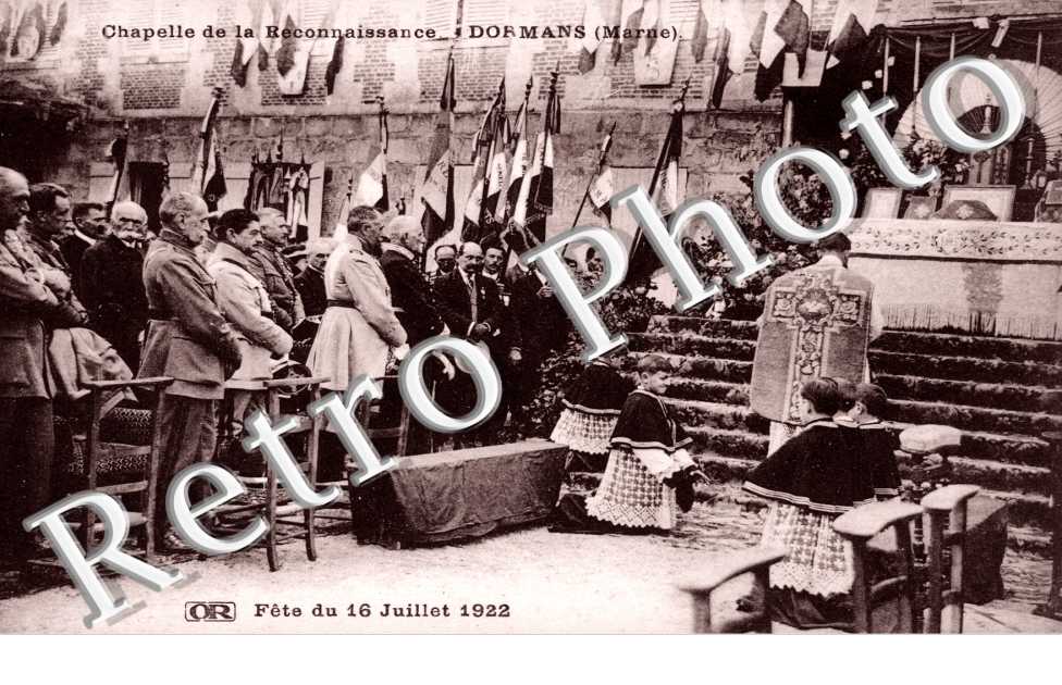 Chapelle de la reconnaissance - fete du 16 juillet 1922