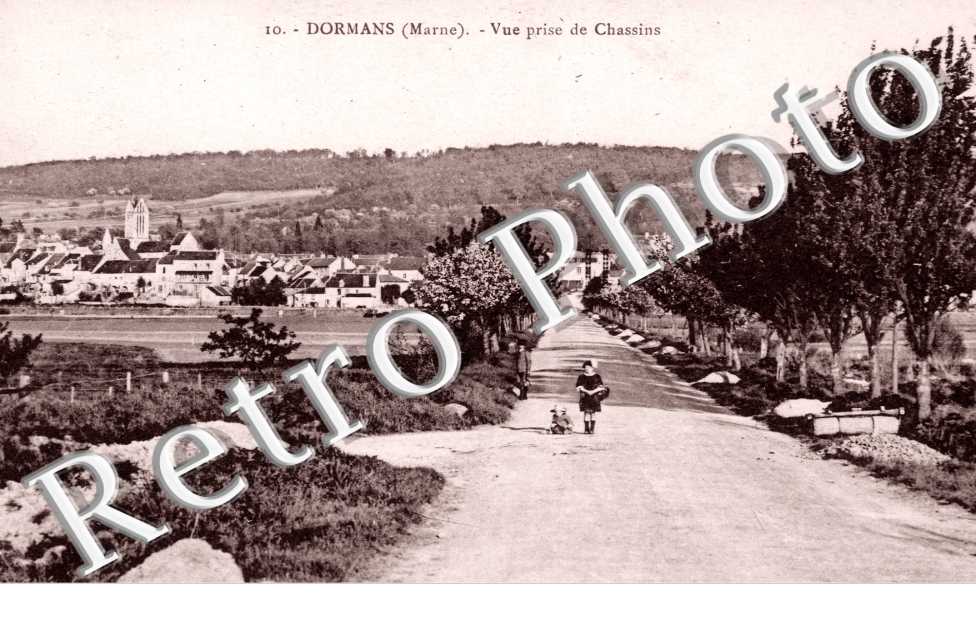 Vue prise de Chassins