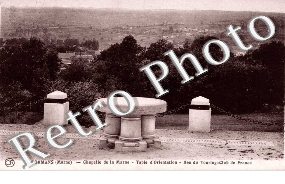 Chapelle de la Marne et Table d'orientation