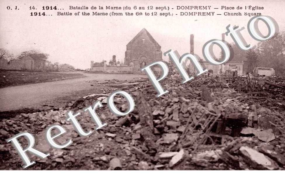 place de l'eglise - Ruines
