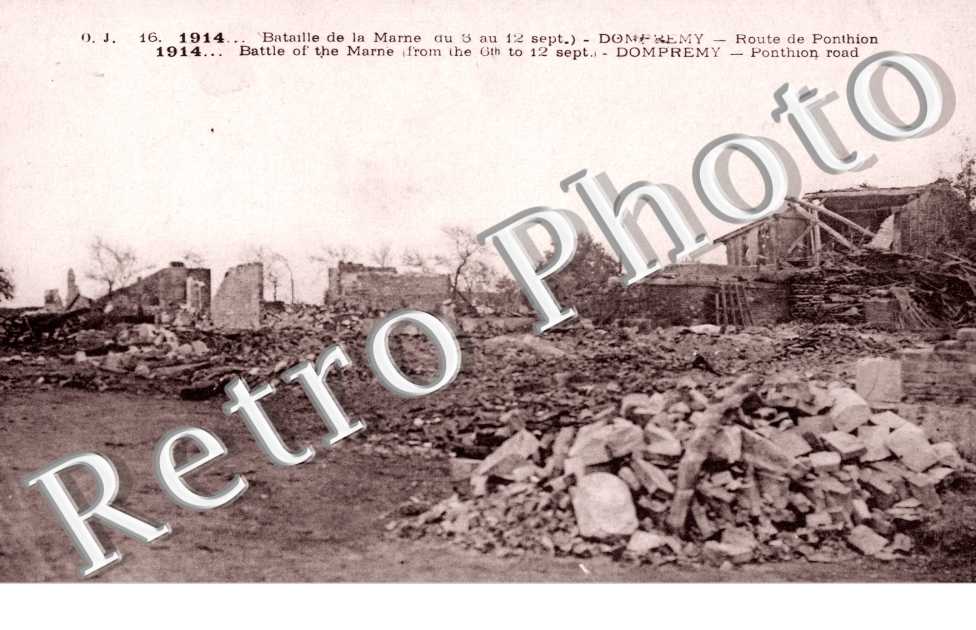 Route de Ponthion - Ruines