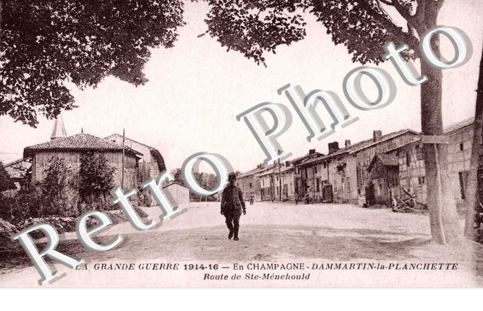 Dammartin la Planchette, Route de Saint Menehould