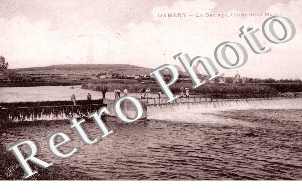 Le Barrage - Chute de la Marne