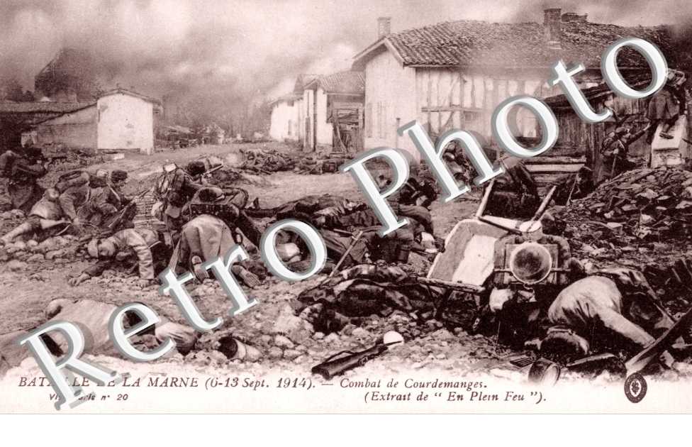 Bataille de la Marne du 6 au 13 septembre 1914, Combat de Courdemanges