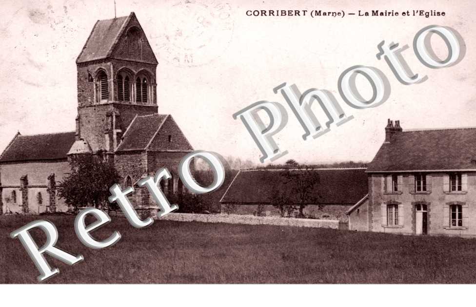 la Mairie et l'Eglise