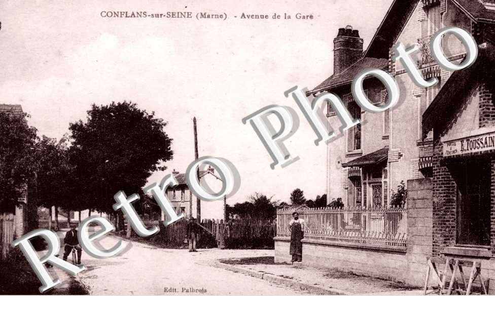 Conflans-sur-Seine, Avenue de la Gare