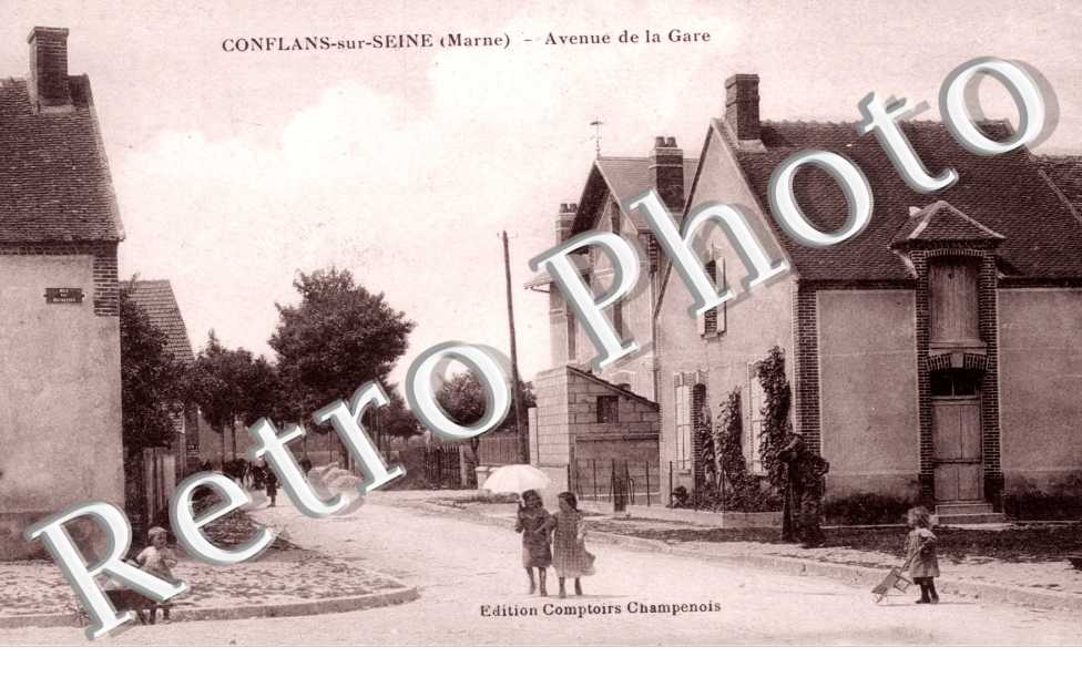 Conflans-sur-Seine, Avenue de la Gare
