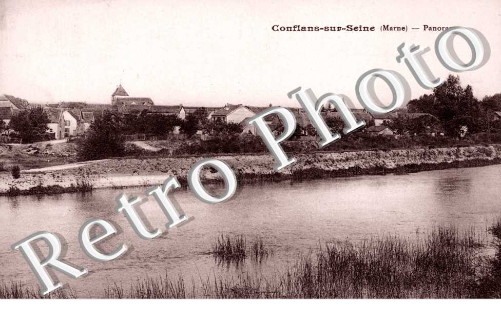 Conflans-sur-Seine, Panorama