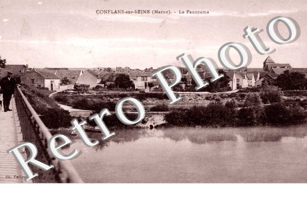 Conflans-sur-Seine, le Panorama