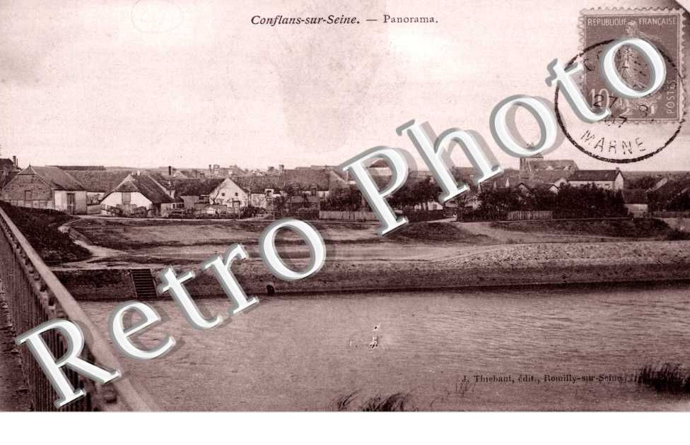 Conflans-sur-Seine, Panorama