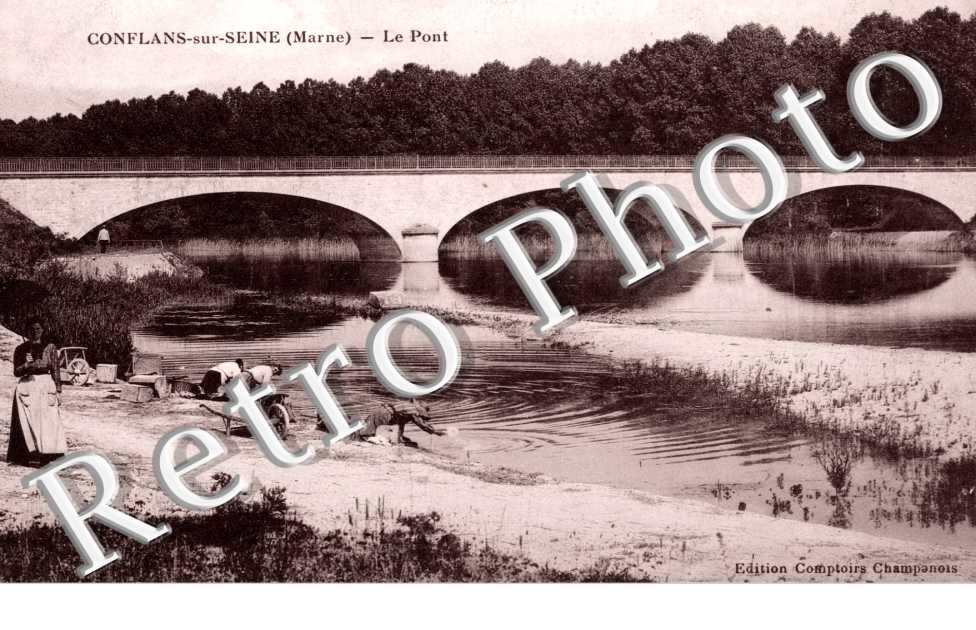 Conflans-sur-Seine, le Pont