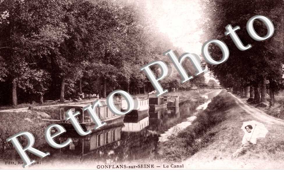 Conflans-sur-Seine, le Canal