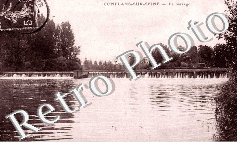 Conflans-sur-Seine, le Barrage
