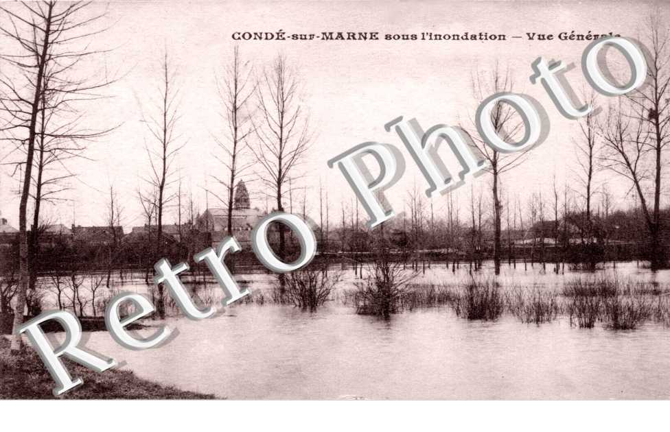 sous l'inondation, Vue Generale