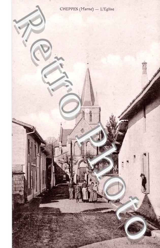 Cheppes-la-Prairie, l'Eglise