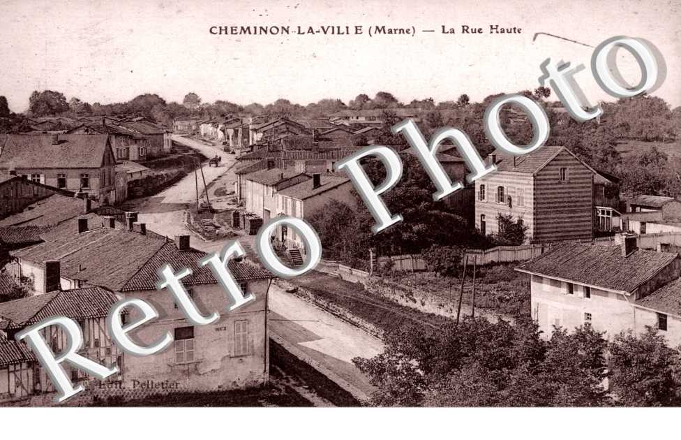 Cheminon-la-Ville, la Rue Haute