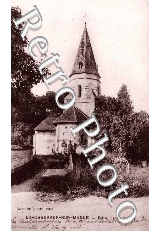 La Chaussee-sur-Marne, Eglise de Coulmiers