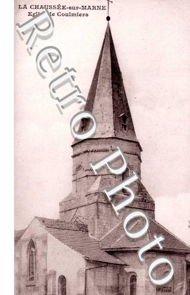 La Chaussee-sur-Marne, Eglise de Coulmiers