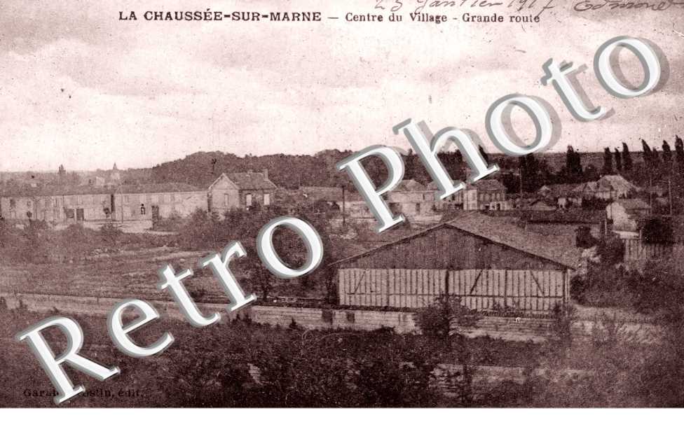 La Chaussee-sur-Marne, Centre du Village, Grande route