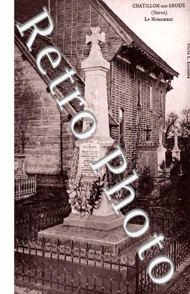 Chatillon-sur-Broue, le Monument