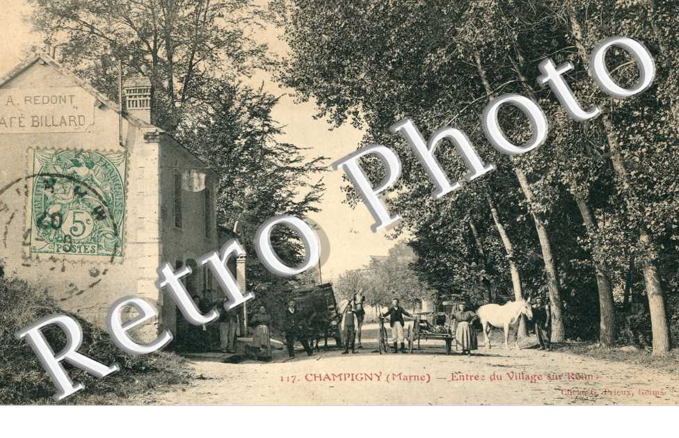 Entree du Vilage sur Reims