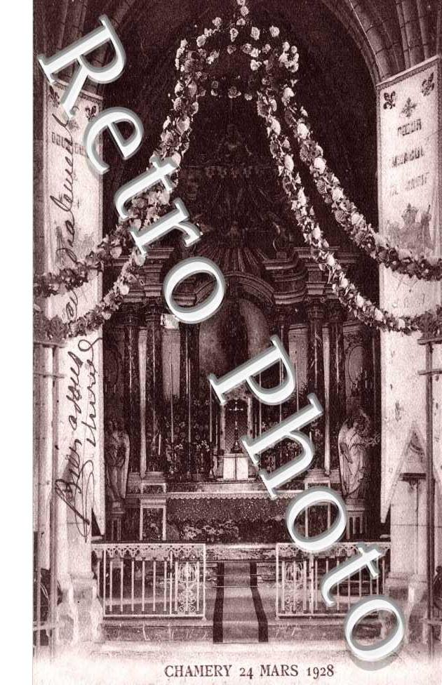 Vue Interieure d'un batiment religieux