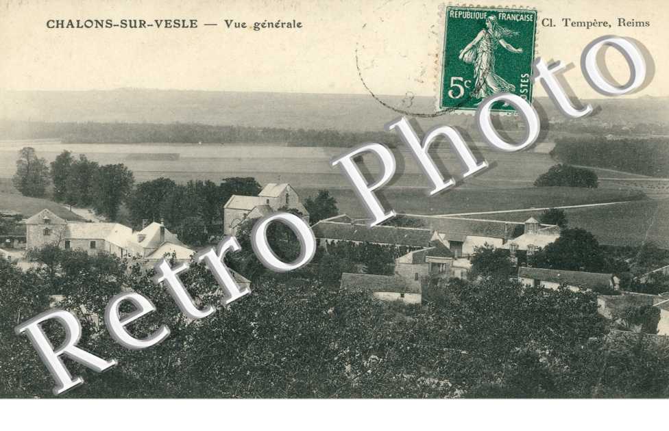 Chalons-sur-Vesle, Vue Generale