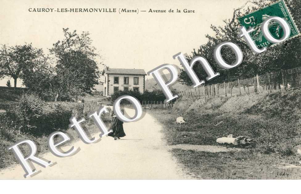 Cauroy-les-Hermonville, Avenue de la Gare