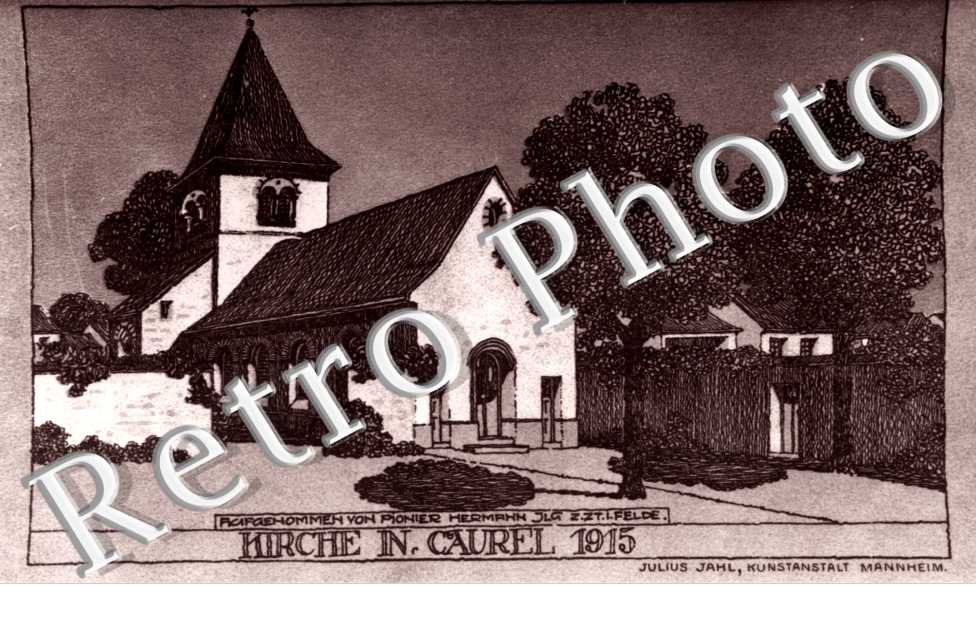 eglise en 1915