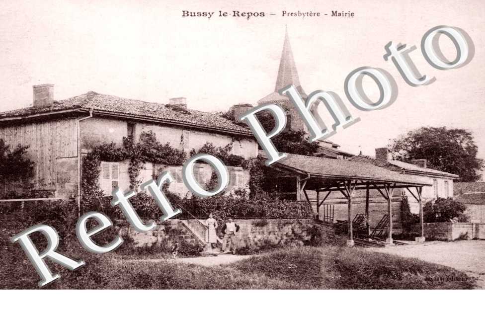 Bussy-le-Repos, Presbytere, Mairie