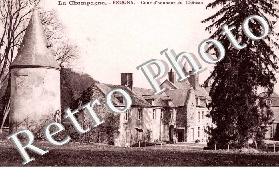 Brugny-Vaudancourt, Cour d'honneur du Chateau