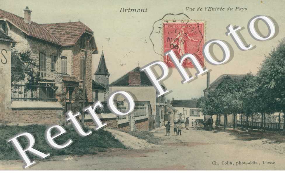 vue de l' entree et du pays