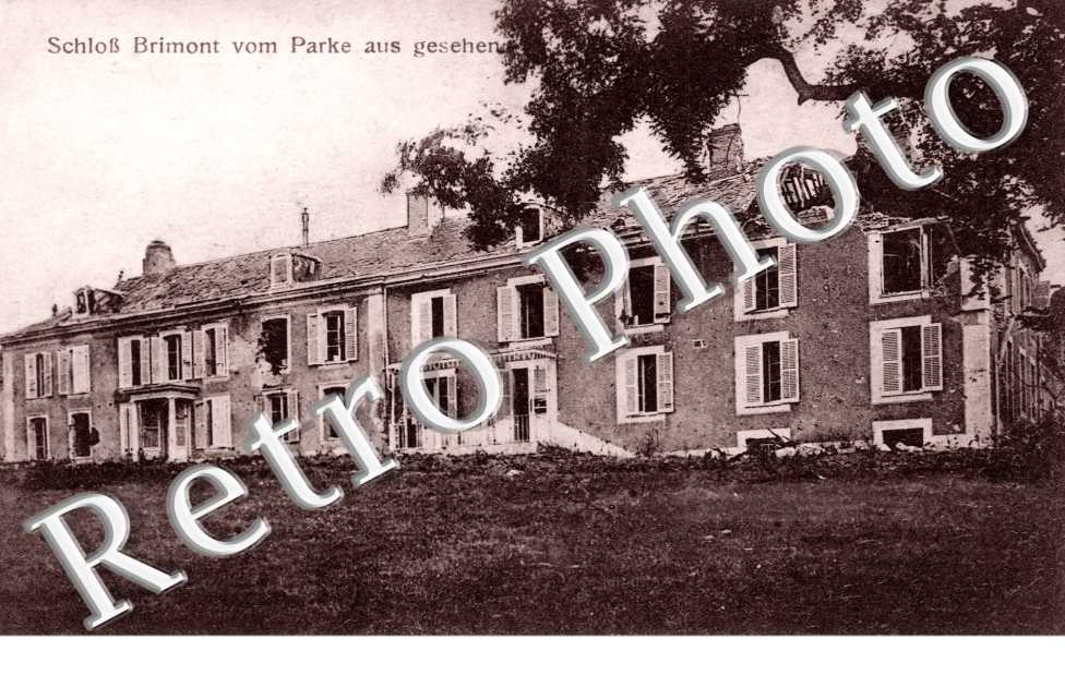 Schloss Brimont vom Parke aus gesehen