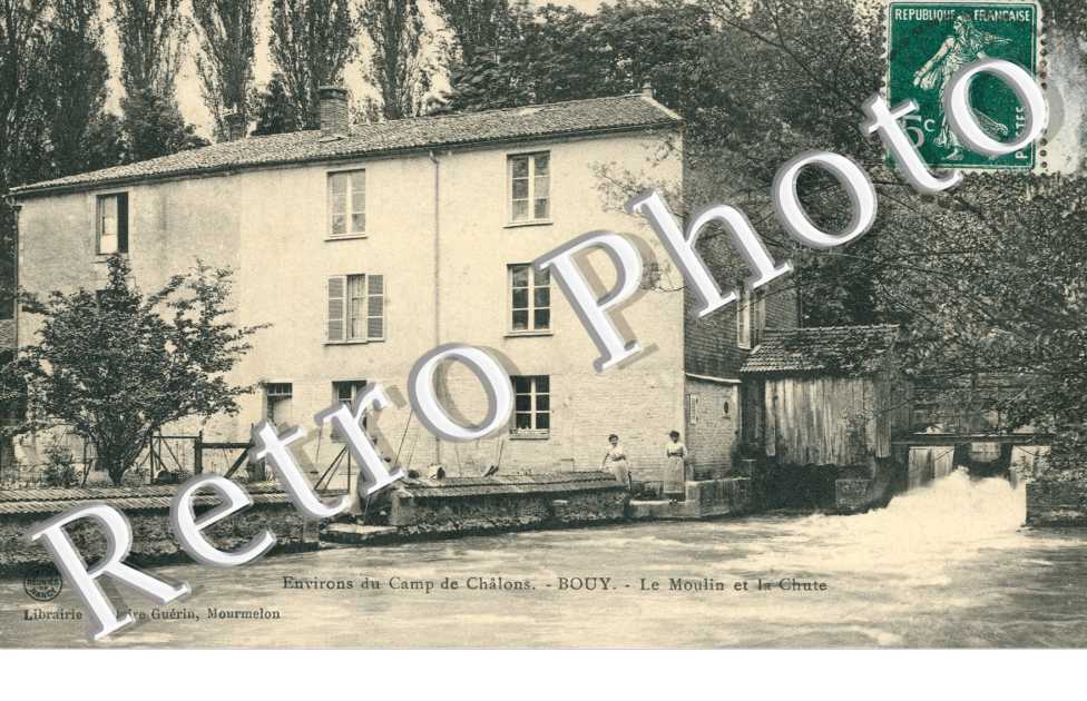 Environs du Camp de Chalons, le Moulin et la Chute
