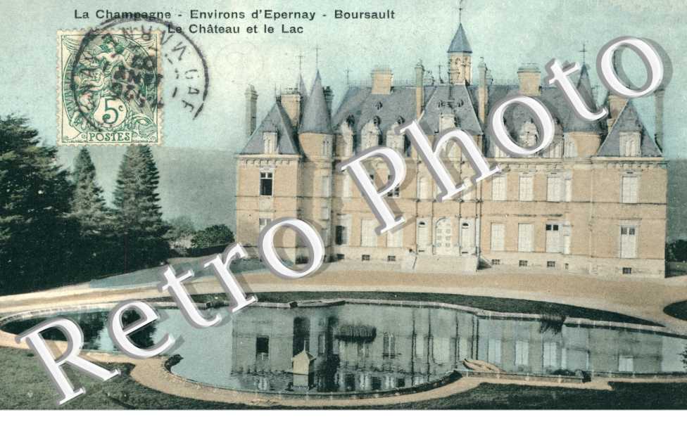 le Chateau de Boursault et le Lac