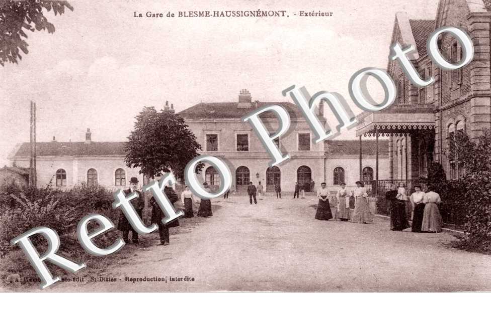 la Gare de Blesme-Haussignemont, Vue Exterieure