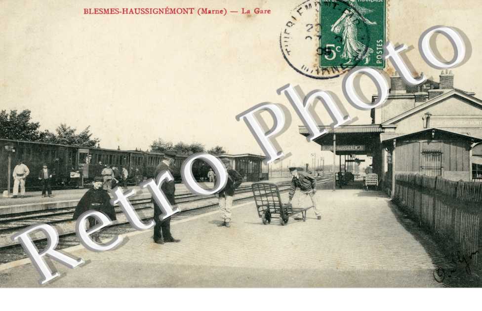 Blesme-Haussignemont, la Gare