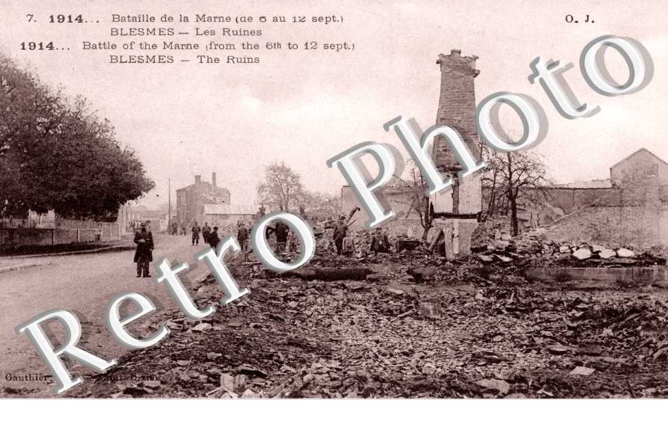 Ruines de la Bataille de la Marne